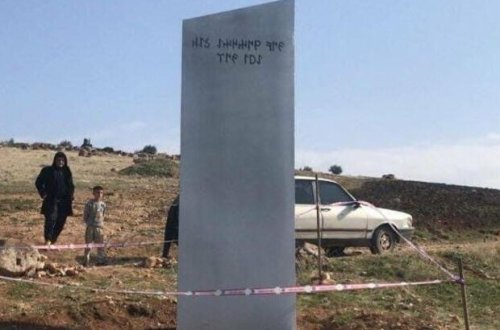 Türkiyədə peyda olan monolitin sirrini Ərdoğan AÇDI