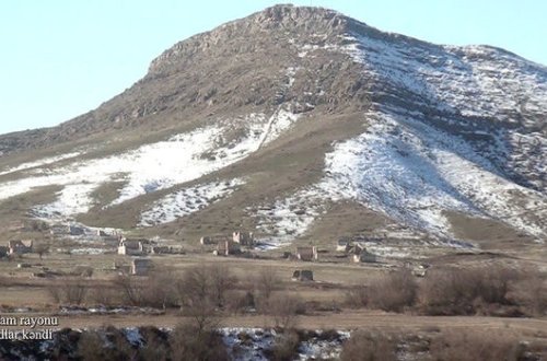 Кадры из села Гурдлар Агдамского района - ВИДЕО