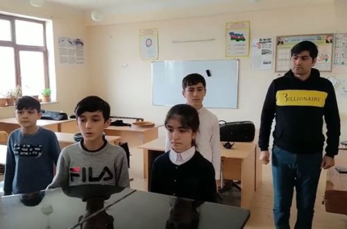 “Xudayar təsnifi” uşaqların ifasında - VİDEO