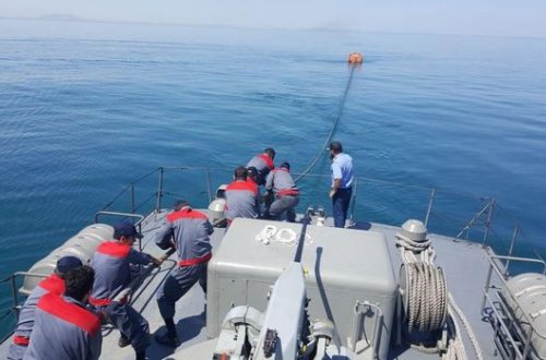 Azərbaycan hərbi dənizçiləri beynəlxalq təlimdə iştirak edirlər