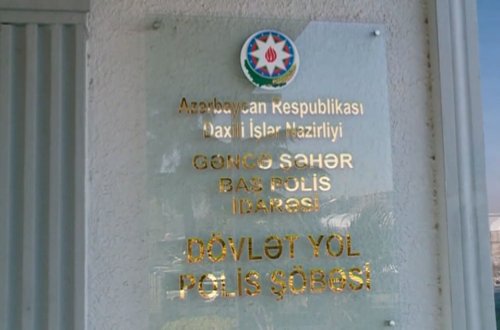 Gəncədə  avtoxuliqanlıq edən şəxs saxlanılıb-FOTO