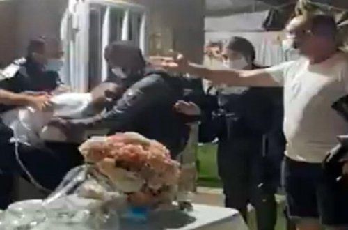 100 nəfərlik gizli toyun dağıdılması zamanı qarşıdurma…- Polislər yaralandı…