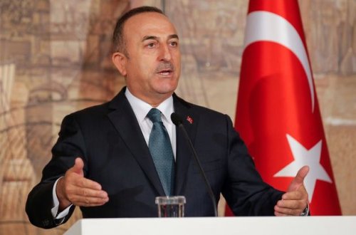 Çavuşoğlu Bəxtiyar Vahabzadəni andı - FOTO