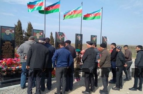 Biləsuvarda iki şəhidin doğum günü qeyd edilib - FOTO