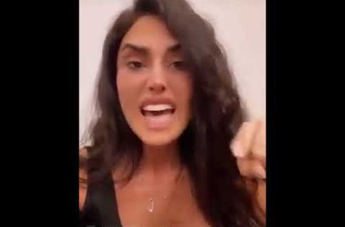 Pərvin Abıyeva onu qınayanları təhqir etdi: “... yeyin!“ - Video