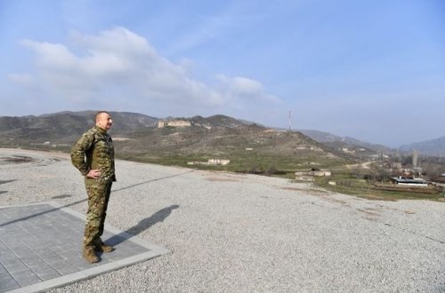 İlham Əliyev: “Azərbaycan xalqına doğma Laçın diyarından müraciət edirəm”