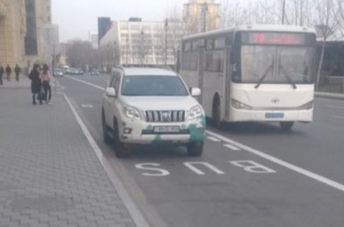 Bakıda bu saatlarda avtobus zolaqlarına girmək olar - YENİLİK