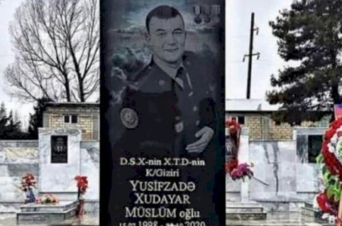 Xudayar Yusifzadənin məzar daşı hazırdır – FOTO