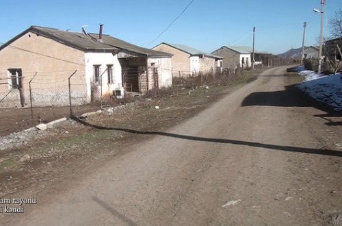 Кадры из села Джинли Агдамского района - ВИДЕО