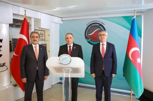 Kamran Əliyev Türkiyənin Ədliyyə Akademiyasının rəhbəri ilə görüşüb - FOTO