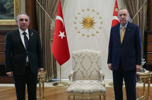 Ərdoğan Kamran Əliyevi qəbul etdi - FOTO