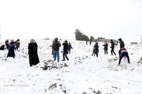 Afrikaya qar yağıb - FOTO/VİDEO