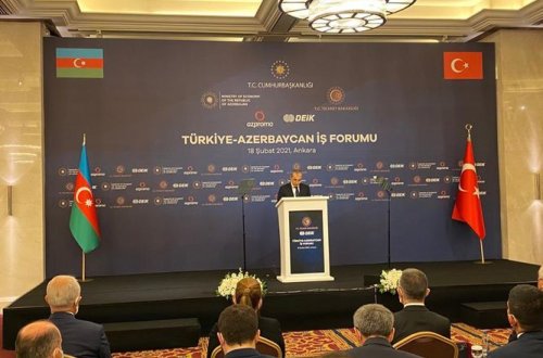 Azərbaycan və Türkiyə qarşılıqlı sərmayə qoyuluşlarının artırılmasını müzakirə edir - FOTO