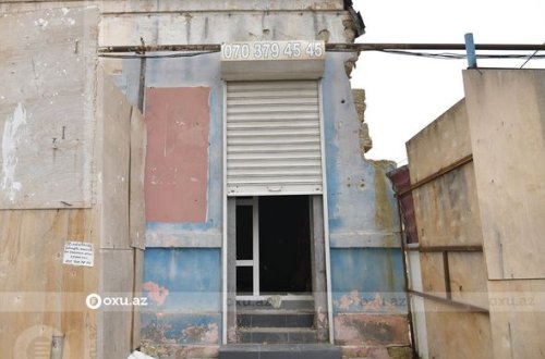 Bakıda tikinti şirkəti vətəndaşın obyektini bir ildi qanunsuz dağıdıb və bərpa etmək istəmir - FOTO/VİDEO