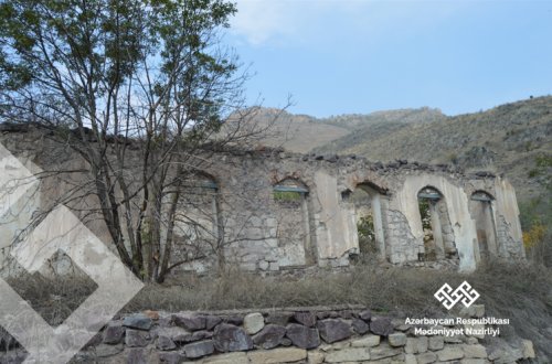 Nazirlik azad olunmuş ərazilərdə tarix və mədəniyyət obyektlərinin vəziyyətinə dair məlumat yayıb