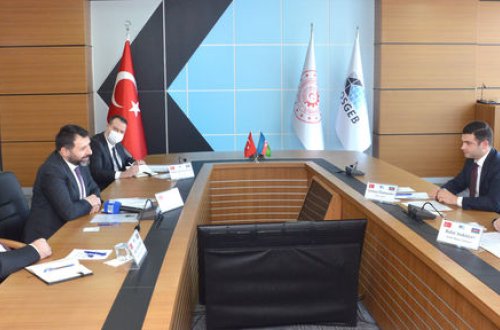 KOBİA və KOSGEB arasında görüş keçirilib - FOTO