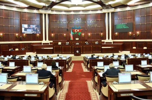 Обнародована повестка очередного заседания Милли Меджлиса