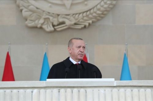 Ərdoğan: “Qarabağ müharibəsi və pandemiya türk dünyasının birliyinin əhəmiyyətini göstərdi”