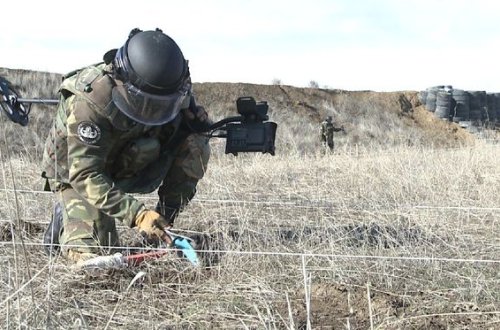 Azərbaycan və Rusiya istehkamçıları azad olunmuş ərazilərdə nə qədər mina aşkarlayıblar? - VİDEO
