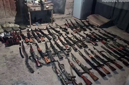 Ermənistan MTX Qarabağda silah ticarəti ilə məşğul olan şəxsi saxlayıb