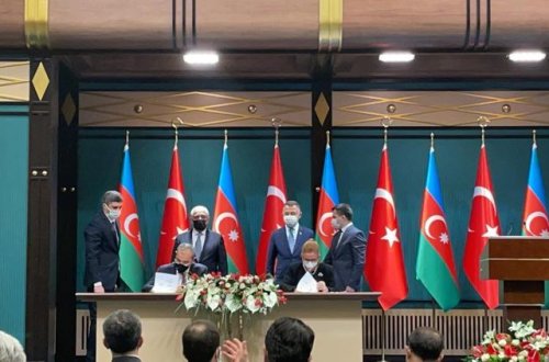 Azərbaycan və Türkiyə arasında daha iki sənəd imzalanıb - FOTO