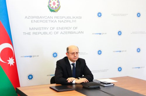 Energetika naziri “Yüksəliş” müsabiqəsi çərçivəsində təşkil edilmiş vebinarda təqdimatla çıxış edib