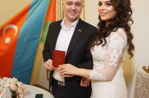 Yeni evlənən cütlükdən SƏMİMİ FOTOLAR