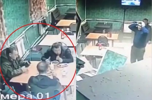 Yük maşını kafeyə girdi, müştərilər son anda ölümdən xilas oldular – VİDEO