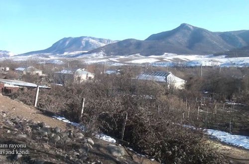 Кадры из села Сырхавенд Агдамского района - ВИДЕО