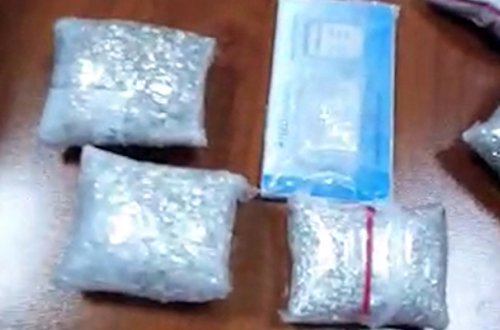 Ankaradan Bakıya külli miqdarda brilliant qaşlar keçirmək istədi - Video