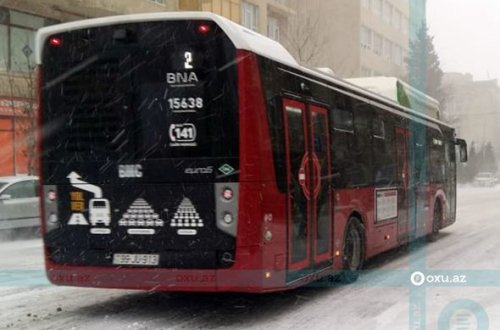 В Баку экспресс-автобусы будут брать пассажиров на промежуточных остановках