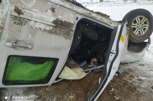 CBC TV-nin əməkdaşları qəzaya düşdülər - FOTO