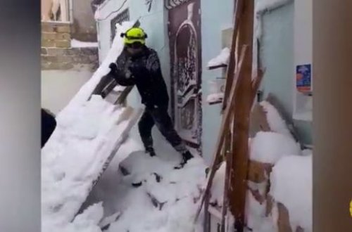 FHN vətəndaşları hava şəraiti ilə əlaqədar təhlükəsizlik qaydalarına əməl etməyə çağırıb - VİDEO