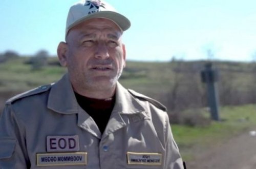 Orada minlərlə mina var, hələ də çıxarmağa davam edirik - Mina təmizləmə üzrə əməliyyat meneceri