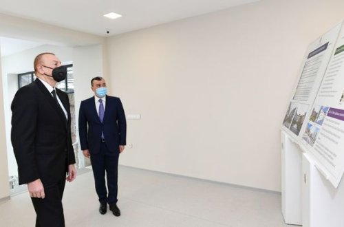 İlham Əliyev Şağan Reabilitasiya Pansionatının açılışında - FOTO