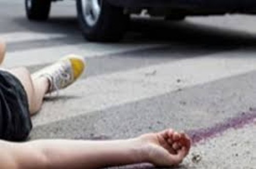 Gəncədə 10 yaşlı uşağı maşın vurdu