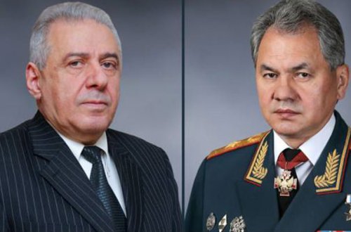 Rusiya və Ermənistan müdafiə nazirlərinin telefon danışığı oldu
