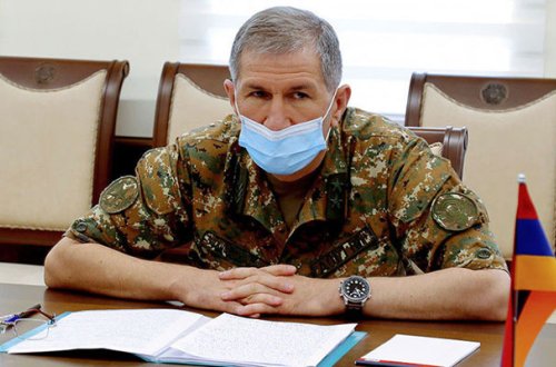 Ermənistanın Baş qərargah rəisi daha 8 gün vəzifəsində qalacaq