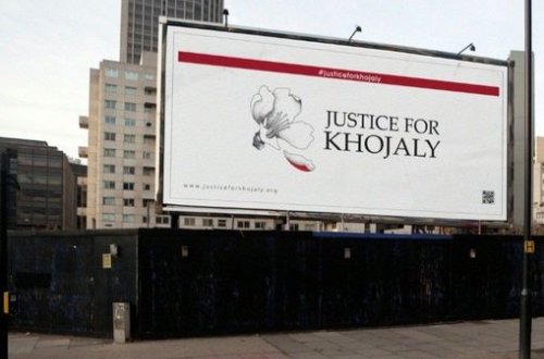 Mançester və Brayton şəhərlərində “Xocalıya ədalət!” tələbi ilə lövhələr yerləşdirilib - FOTO