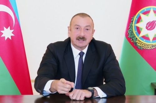 Prezident: “İslam müqəddəslərinin təhqirini özünə rəva bilən heç vaxt müsəlman ölkələri ilə dost ola bilməz”