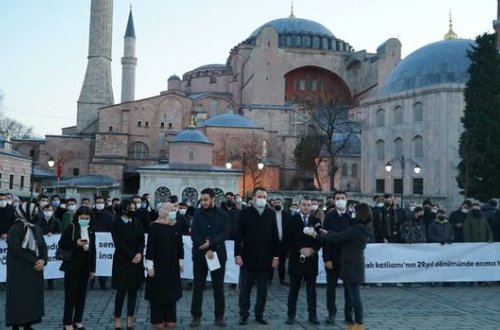 Türkiyə gəncləri “Xocalıya ədalət” tələb edir - FOTO