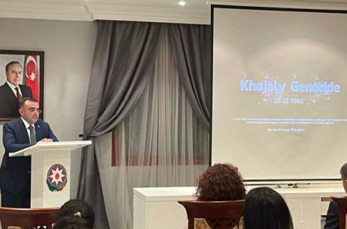 Xocalı soyqırımı Qətərdə anıldı-Fotolar