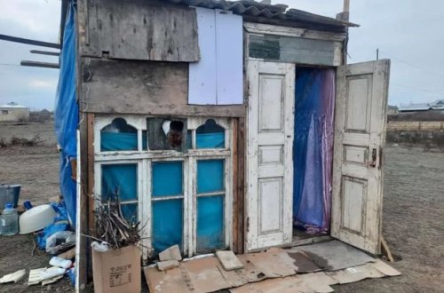 İmişlidə qadın üç övladı ilə çadırda yaşayır – FOTO/VİDEO