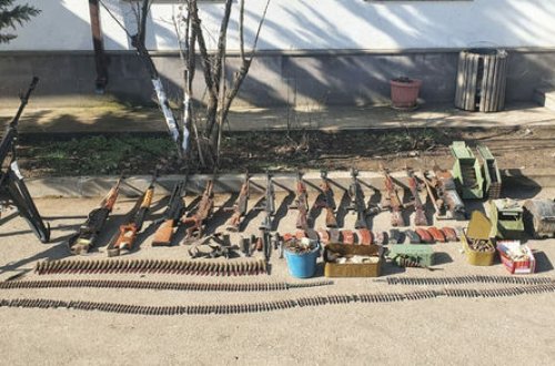 Xocavənddə Ermənistan ordusunun atıb qaçdığı silah-sursat aşkar edildi