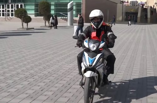 Moped sürənlərin nəzərinə - 100 manat cərimələnə bilərsiniz (VİDEO)