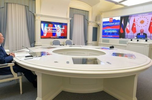 Ərdoğanla Putin arasında telekonfrans formatlı görüş olacaq