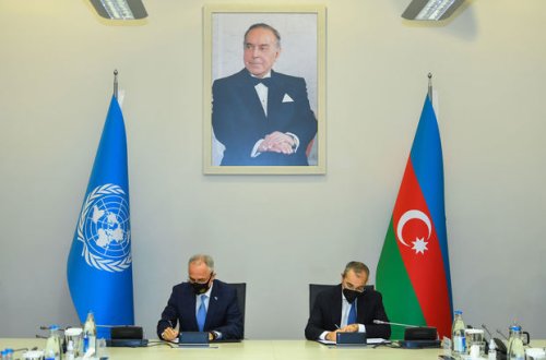 BMT ilə Azərbaycan arasında əməkdaşlıq sənədi imzalanıb - YENİLƏNİB + FOTO/VİDEO