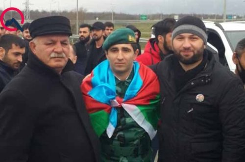 Erməni əsirliyindən xilas edilən Vəliəhəd evinə döndü - Video+Fotolar