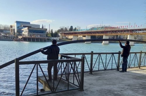 Mingəçevirin küçə və parklarının yaşıllıqları qorunacaq - SUVARMA ŞƏBƏKƏSİ ÇƏKİLİR