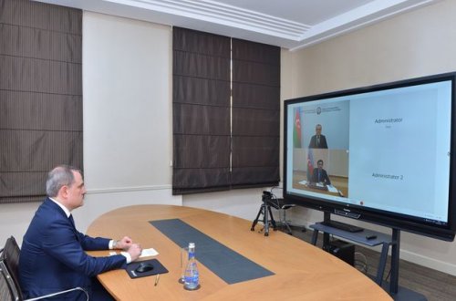 Qoşulmama Hərəkatında Simulyasiya Məşğələsi – Ceyhun Bayramov çıxış etdi